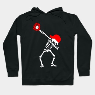 Dabbing Skeleton Baseball Hoodie